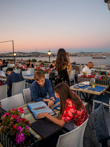 露台视角：地标与天际线